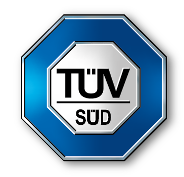 Qualità comprovata con certificazione TÜV 