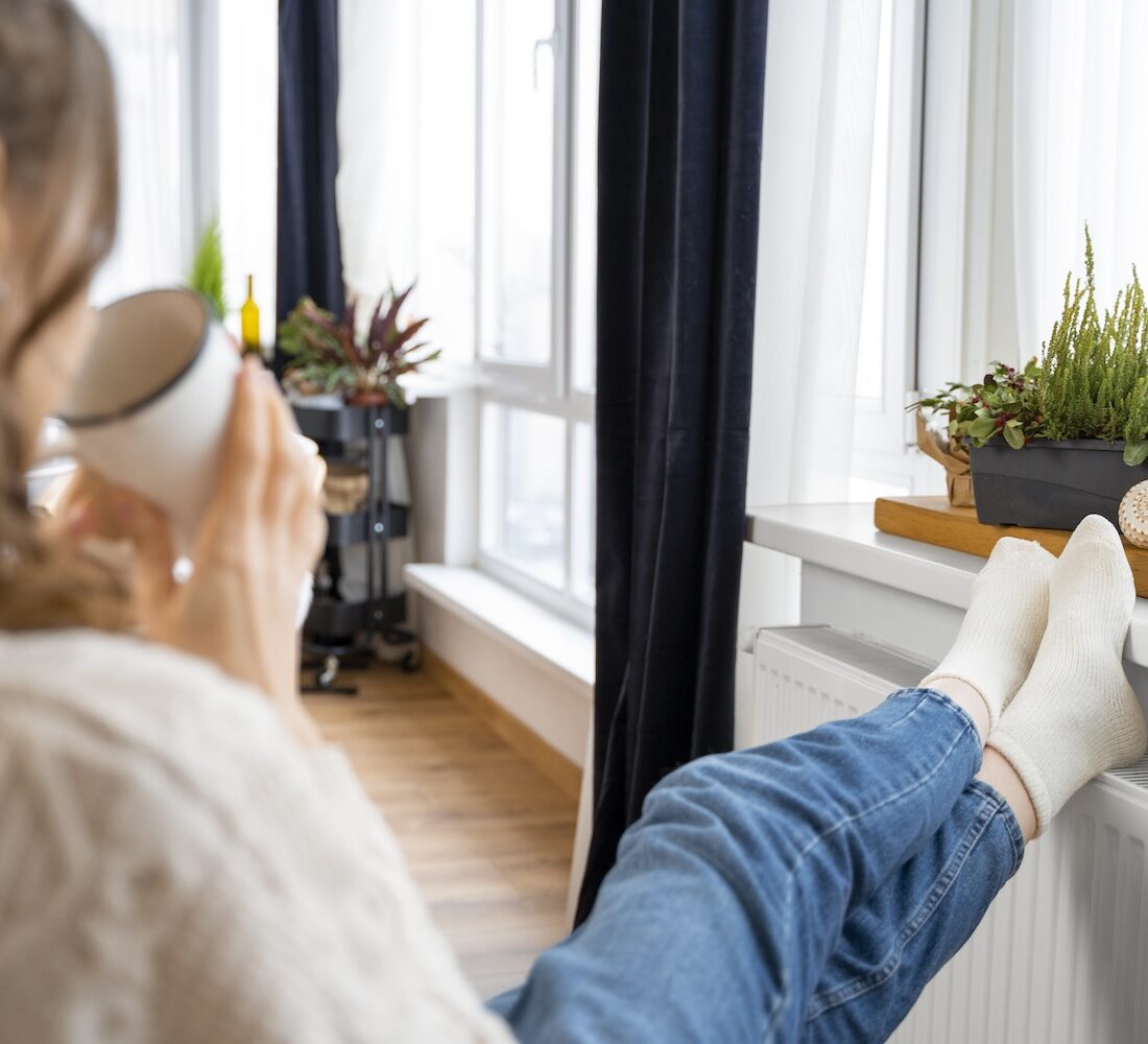 Pompa di calore con radiatori